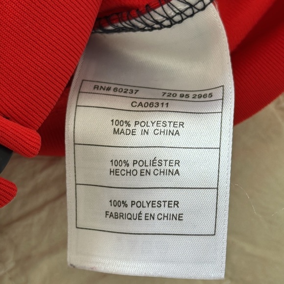 2T and 24m Puma  up spring jackets with pockets, black white red blue - Picture 11 of 14